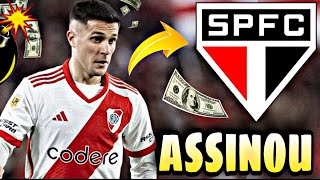 🚨URGENTE! POR ESSA NINGUÉM TAVA ESPERAVA! BAITA REFORÇO NO SÃO PAULO 