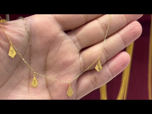 شوكر ذهب عيار 21