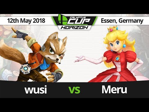 Calyptus Cup Horizon - wolves. wusi (Fox) vs Meru (Peach) - Smash 4