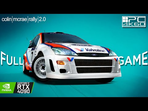 Colin Mcrae Rally 2.0 Gameplay Walkthrough FULL GAME PC RTX 4090 (4K 60FPS ULTRA) No Commentary