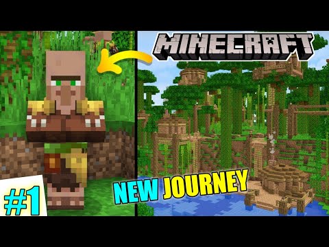 New Journey In Jungle Biome  Minecraft Pe |(Hindi)| #1