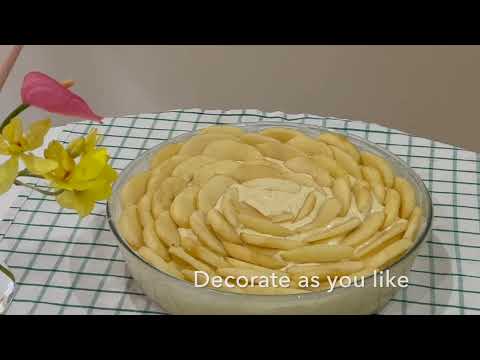 Delicious & fluffy apple cake