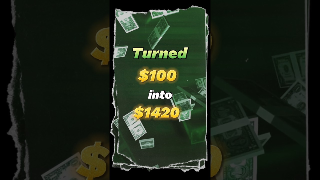 $100 to $1420 - Binary Options Trading Strategy   #quotex #pocketoption