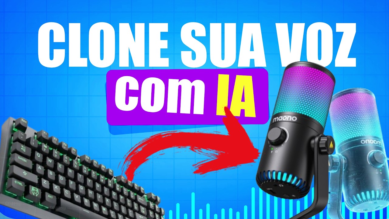 como clonar voz com IA