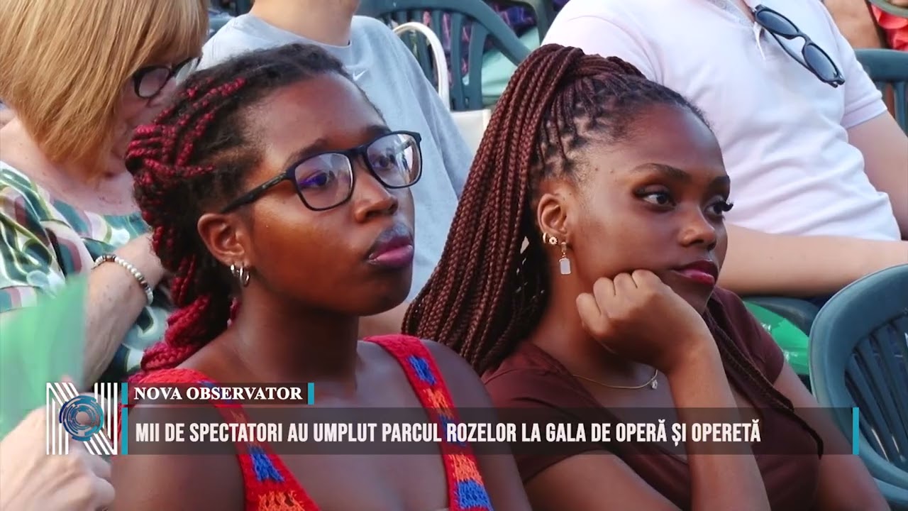 Mii de spectatori au umplut Parcul Rozelor la Gala de Operă și Operetă