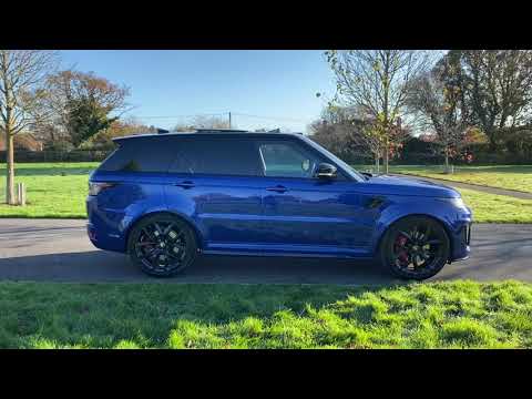 Range Rover Sport SVR 5.0 V8 Video