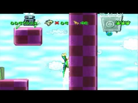 Gex: New Toonland - Twin Towers Speed Run (1:06)