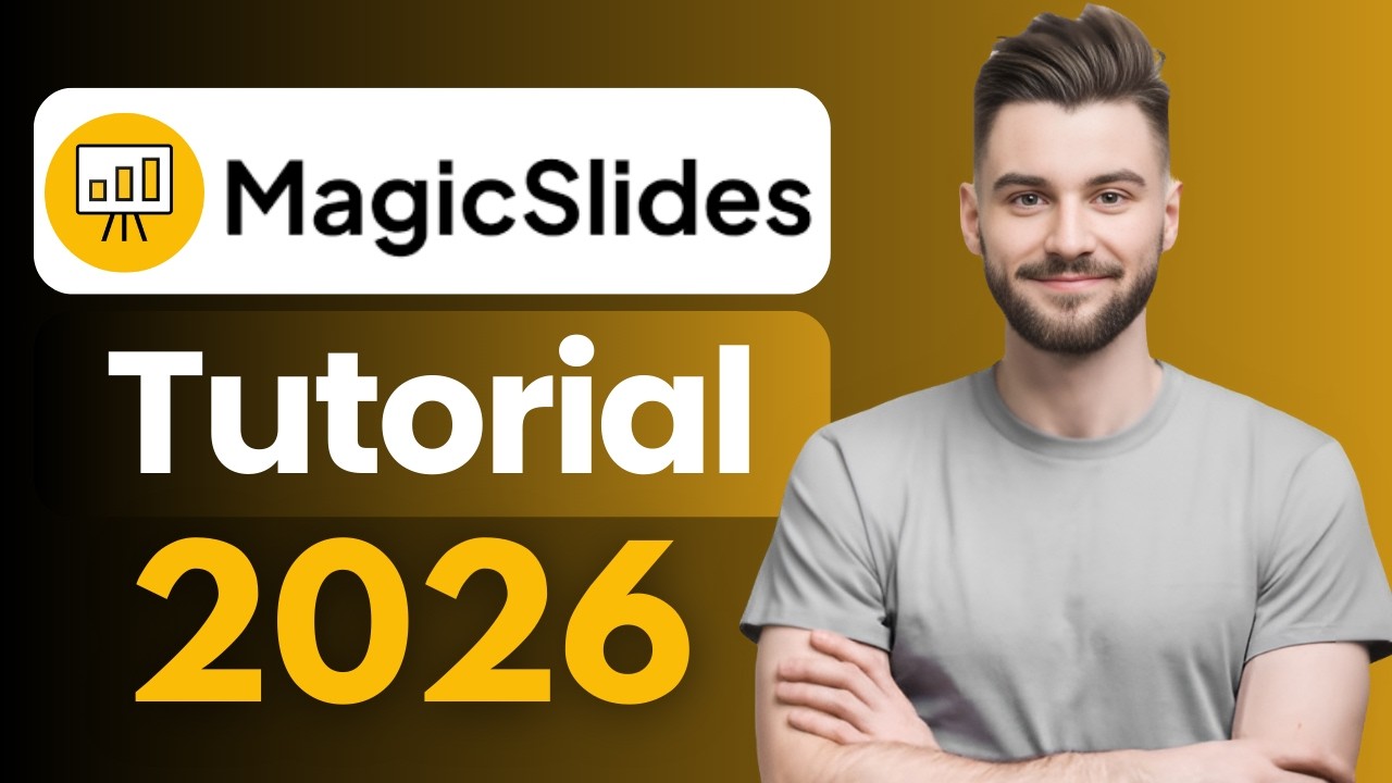 Magic Slides AI Tutorial for Beginners 2026 (Step By Step)