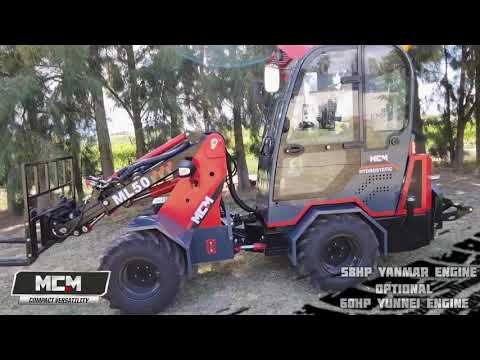 ML50 MCM Articulating Mini Loader - Walkaround