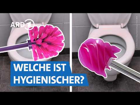 Welche Klobürste reinigt die Toilette am besten? | Servicezeit WDR
