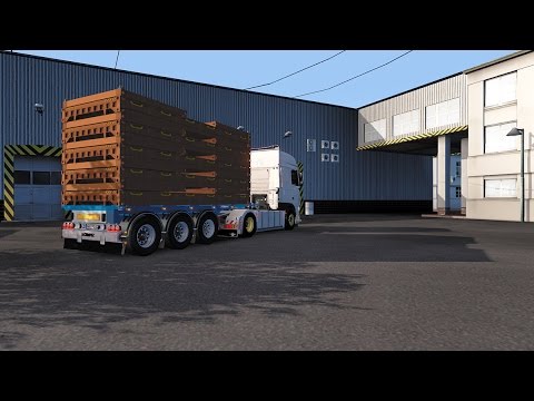 Euro Truck Simulator 2 Kassel(D) - Dusseldorf(D) Daf XF E6 Super Space
