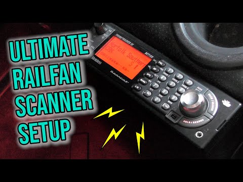 Railfan Scanner Uniden BCT15X - Installation in FJ Cruiser