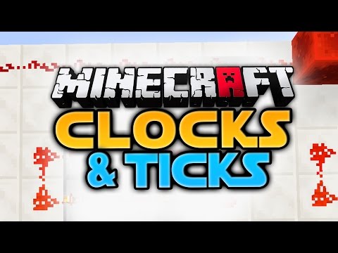 4fup - Build a clock and calculate ticks - Minecraft Redstone basics
