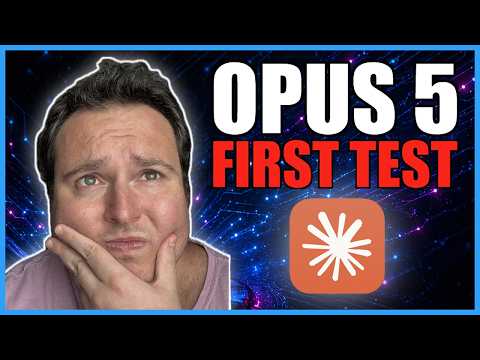 Video thumbnail: Claude Opus 5 Is INSANE – Is This the BEST Model Yet?
