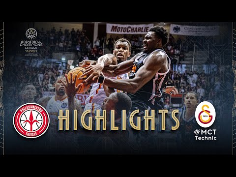 Pallacanestro Trieste v Galatasaray MCT Technic | Highlights | #BasketballCL 2025-26