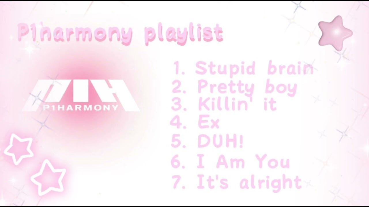 P1harmony playlist!
