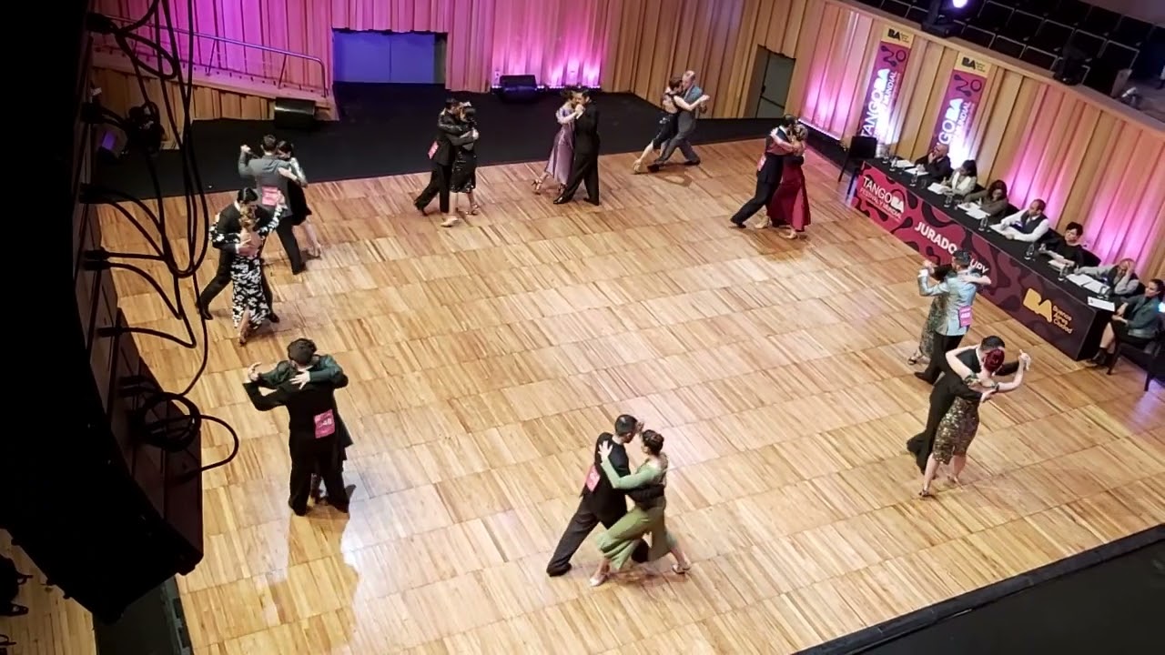 Ronda 2 Semifinales Mundial de Tango 2.023 "Trasnochando" Miguel Caló/Raúl Beron🎵💕