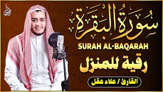سورة البقرة (كاملة) للشيخ علاء عقل لحفظ وتحصين المنزل وجلب البركة تلاوة رائعة Sourah Baqara