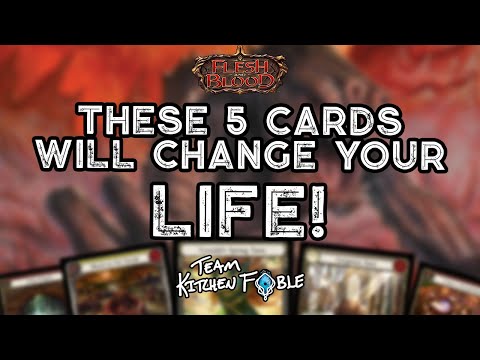 The 5 best cards for PVE and Competitive Flesh and Blood