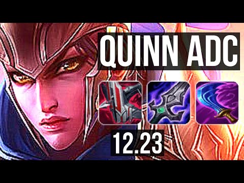 QUINN & Zilean vs LUCIAN & Nami (ADC) | 22/4/8, Legendary, 300+ games | EUW Master | 12.23