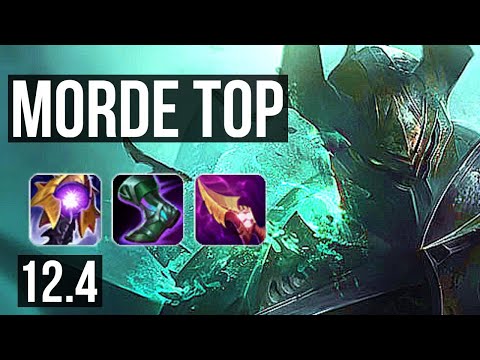 MORDEKAISER vs CAMILLE (TOP) | Rank 5 Morde, 10/2/8, Godlike | EUW Grandmaster | 12.4