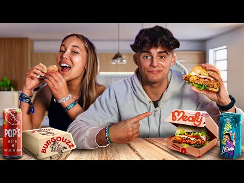 WE TESTED YOUTUBER BRANDS! (Michou, FastGoodCuisine, Valouzz...)