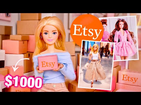 Was Spending $1000 on Barbie Clothes a Good Idea? (Etsy Haul)