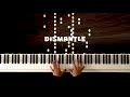 Dismantle Peter Sandberg Piano Cover Piano Tutorial
