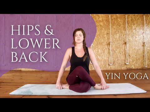 Yoga for Hips & Lower Back Release | Yin Yoga for Lower Body (1-Hour Yin Yoga Class)