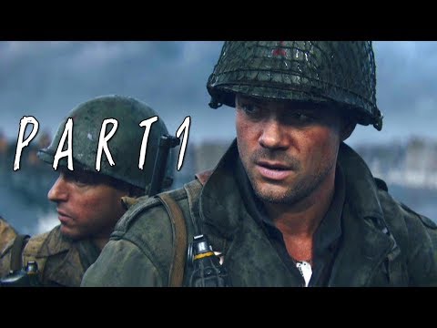 CALL OF DUTY WWII Walkthrough Gameplay Part 1 - D-Day