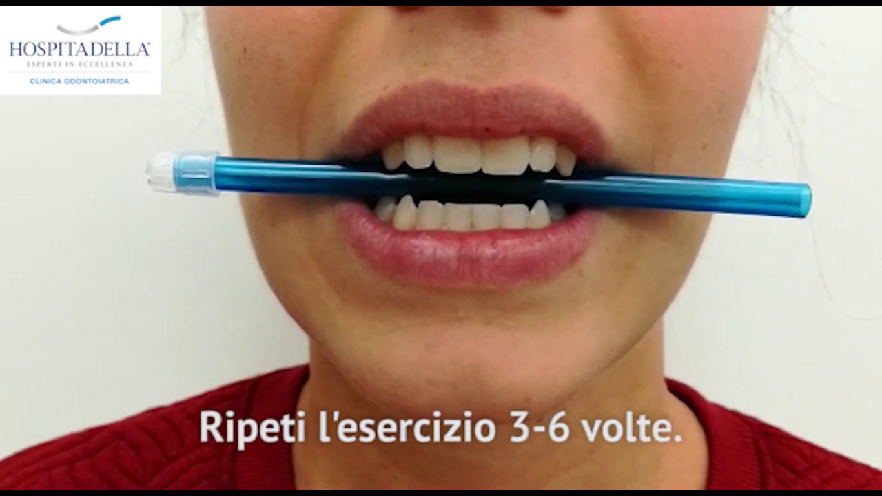 Esercizi per la mandibola che scrocchia