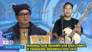 Download lagu Berawal Dari Seorang Pengamen|Kini Bisa Tampil Di Panggung Indonesia Idol 2026  mp3