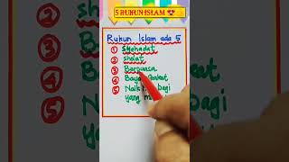 Download lagu 5 RUKUN Islam  #shorts #short #shortvideo #islamituindah mp3