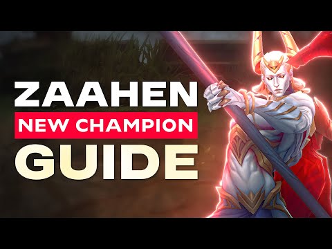 NEW Champion ZAAHEN Top Lane Guide | League of Legends