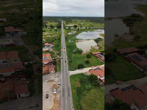 VEJA COMO TÁ O RIO PARAÚ EM TRIUNFO POTIGUAR/RN. #tvchicocobradagua #drone #turismo #nordeste