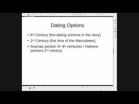 Dating the Book of Daniel