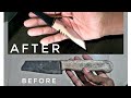 Broken Knife Into Modern Knife Transformation Video