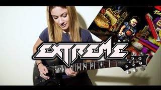 EXTREME- It&#39;s A Monster Guitar Solo Cover