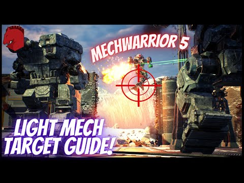 Where to target Light Mechs! - MECHWARRIOR 5 MERCENARIES: Heroes of the Inner Sphere version