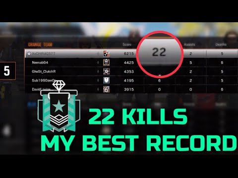 THE REAL DIAMOND CARRY 22 KILLS - Rainbow Six Siege