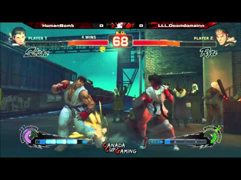 HumanBomb vs DoomDomainn - Canada Cup Gaming 2012 SFIV