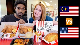 Why is KFC in America so bad compared to Malaysia