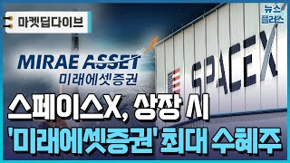 스페이스X 최대 수혜는 '증권'…상장 시 10배 차익 [마켓딥다이브] / 한국경제TV뉴스