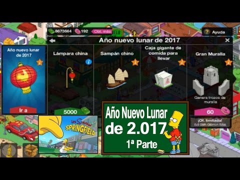 Los Simpson Springfield "Homer y el Año Nuevo Lunar de 2.017 (1ª parte)" por Tony