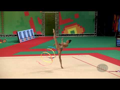TANIYEVA Elzhana (KAZ) - 2022 Rhythmic Worlds, Sofia (BUL) - Qualifications Ribbon
