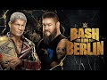 Cody Rhodes Vs Kevin Owens Undisputed WWE Title Match Bash In Berlin Hype Package