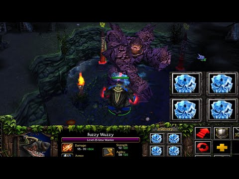 DOTA URSA 4 EYE OF SKADI (5000 HP = 500 DAMAGE)