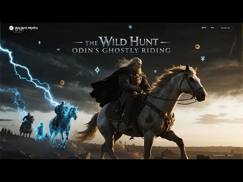 The Wild Hunt: Odin’s Ghostly Riders of the Night Sky – The Terrifying Prophecy of Death and Destiny
