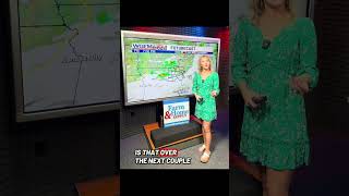 Most of us stay dry, but a few will get a downpour. #friday #saturday
