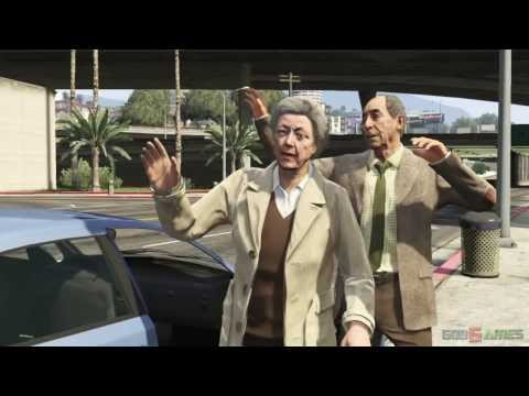 GTA V PS3 Gameplay / Walkthrough / 1080P Part 58 - Vinewood Souvenirs Kerry + Al Di Napoli